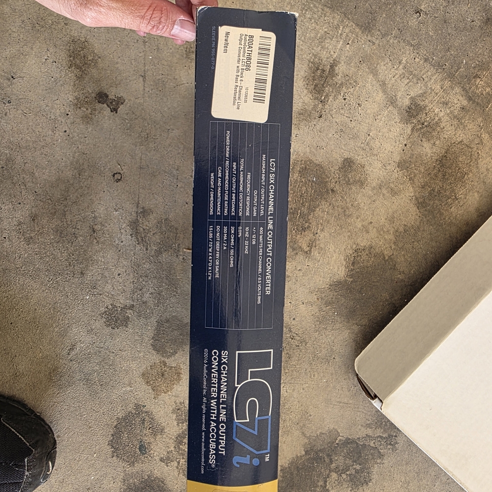 LC7i Six Channel Line Output Converter - Black - Picture 4 of 4